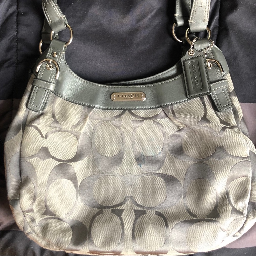 TRADE Coach Soho Signature Hobo Shoulder Handbag